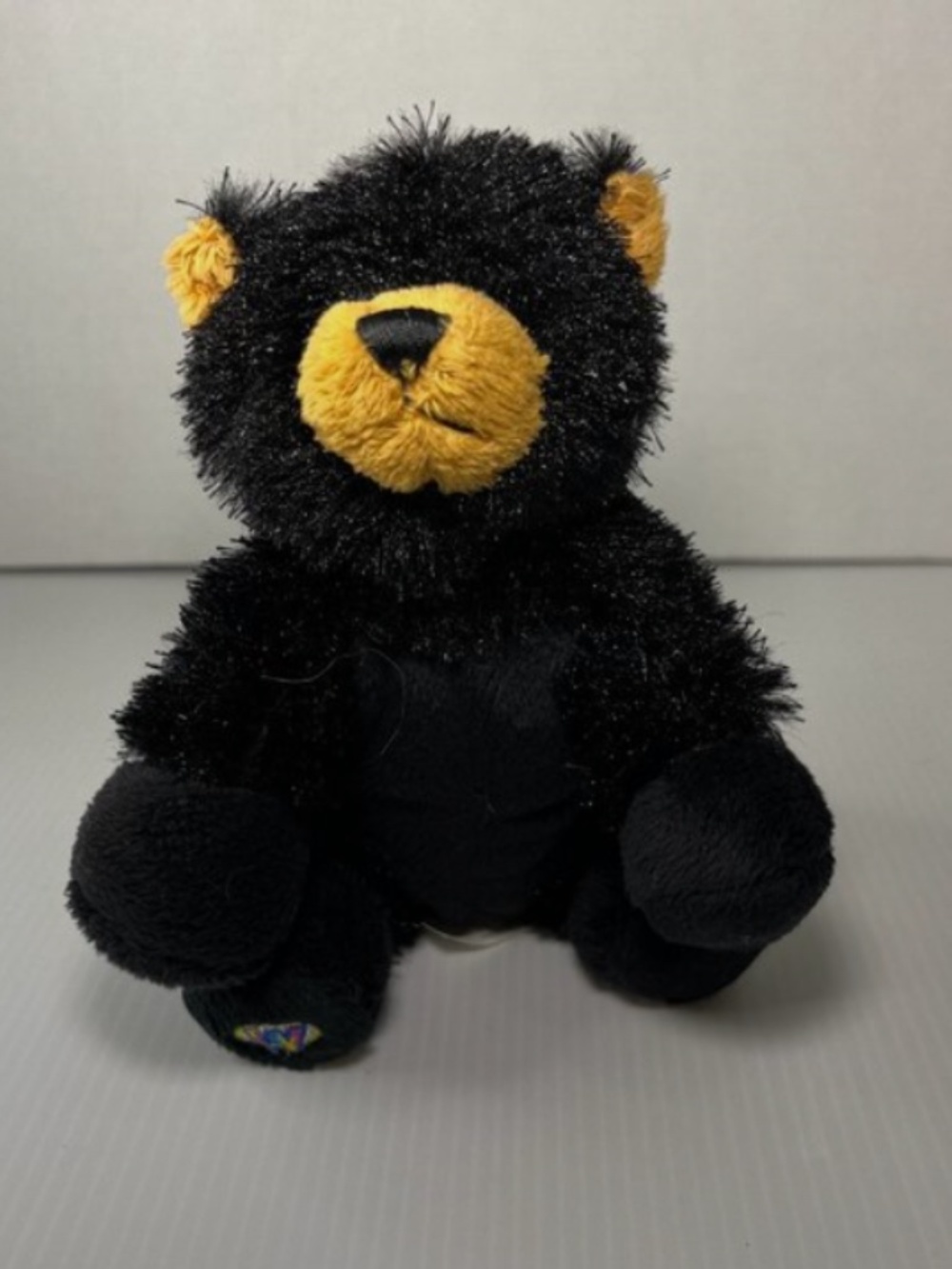 Ganz Lil  Webkinz Black Bear 6” HM004 Plush Stuffed Animal Toy No Code